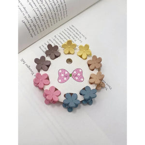 Mini Hair Clamp Solid Matte Color 1.5cm Side Bangs
