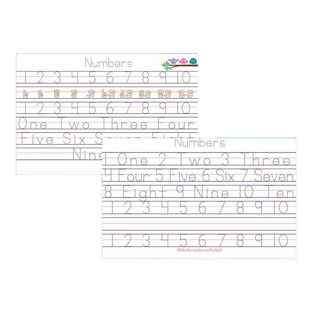 Customized Dotted Tracing Pads for Kids, Beginner & Preschool Learning