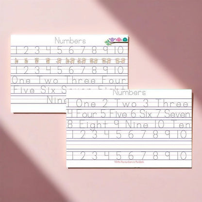 Customized Dotted Tracing Pads for Kids, Beginner & Preschool Learning