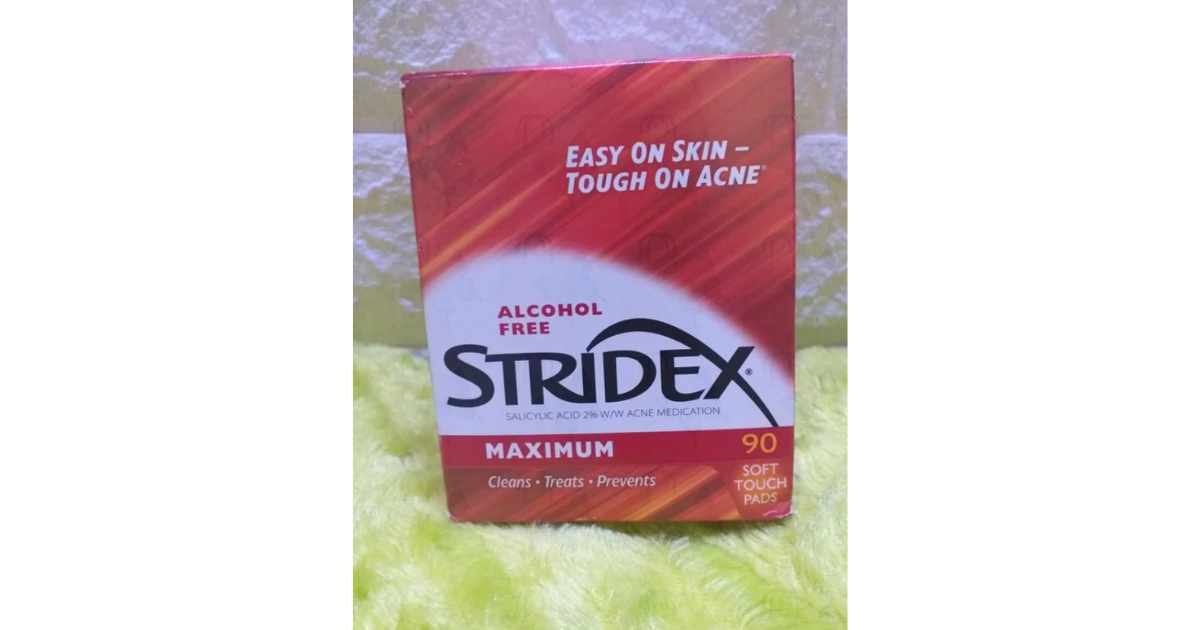 Stridex Acne Control, Maximum, Alcohol Free, 90 Soft Touch Pads