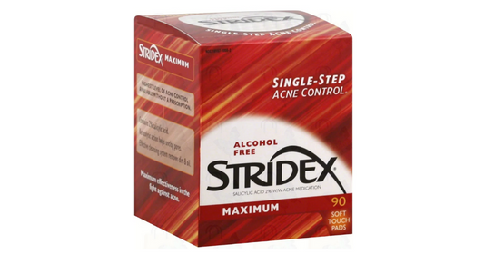 Stridex Daily Care Acne Pads Maximum Strength, 90 ct