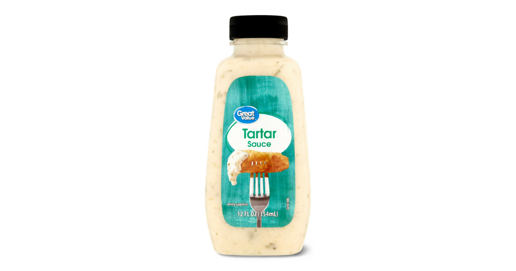 Great Value Tartar Sauce, 12 fl oz