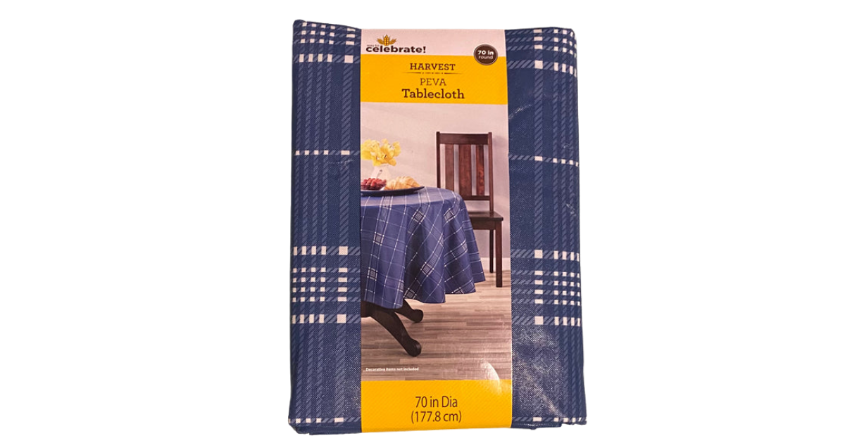 Harvest Peva Tablecloth 70 in round (177.8cm)