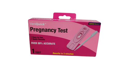 VeriQuick Pregnancy Test easy to use and quick Result in 3 minutes (1 Test)