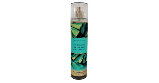 Bath & Body Works THAILAND SWEET KIWI & STARFRUIT Fine Fragrance Mist 8oz.