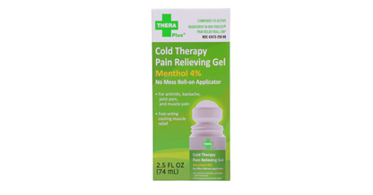 Thera Plus Cold-Therapy Roll-on Pain-Relieving Gel, 2.5-oz