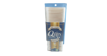 Q-Tips 100% Pure cotton Swabs 750 cotton buds (U.S.A)