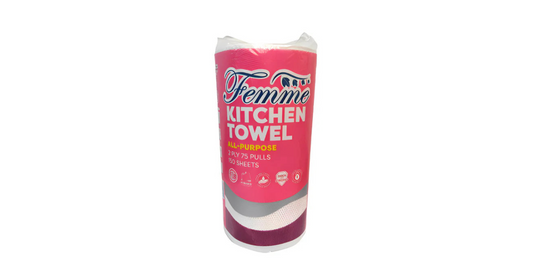 Femme All Purpose Kitchen Towel 2 Ply Solo