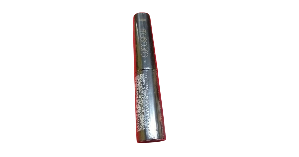 Italia Deluxe Waterproof Black Mascara with vit. e