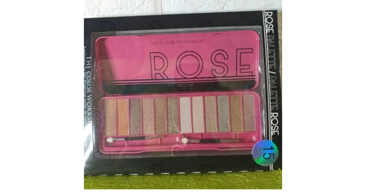 The color workshop nude eyeshadows tin set