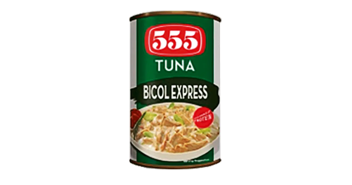 555 Tuna Flakes BICOL EXPRESS 155g