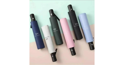 Umbrella Automatic Sunny Umbrella Anti-ultraviolet Folding Umbrella Men Women UV Design