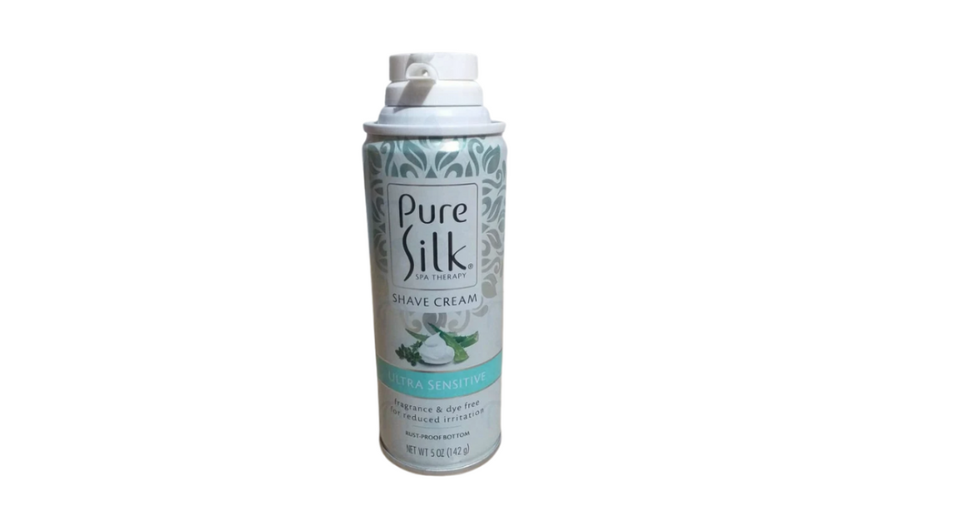 Pure Silk Shave Cream Ultra SENSITIVE 5 OZ(142G) U.S.A
