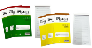 Spelling Booklet for primary and intermediate Grade 1,2,3 50lvs
