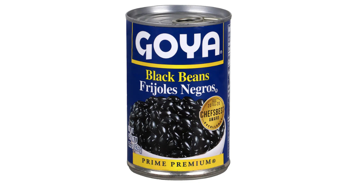 Goya Black Beans, 15.5-oz. Cans