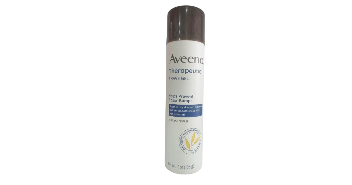 Aveeno Therapeutic Shave Gel Razor Bumps fragrance free - 7 oz(198g)