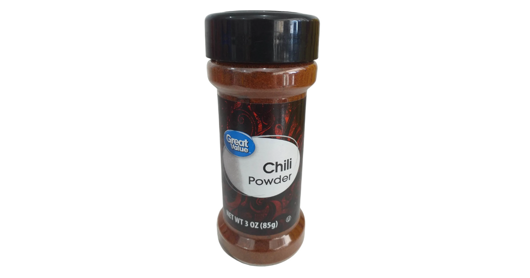Great Value Chili Powder 3oz 85g