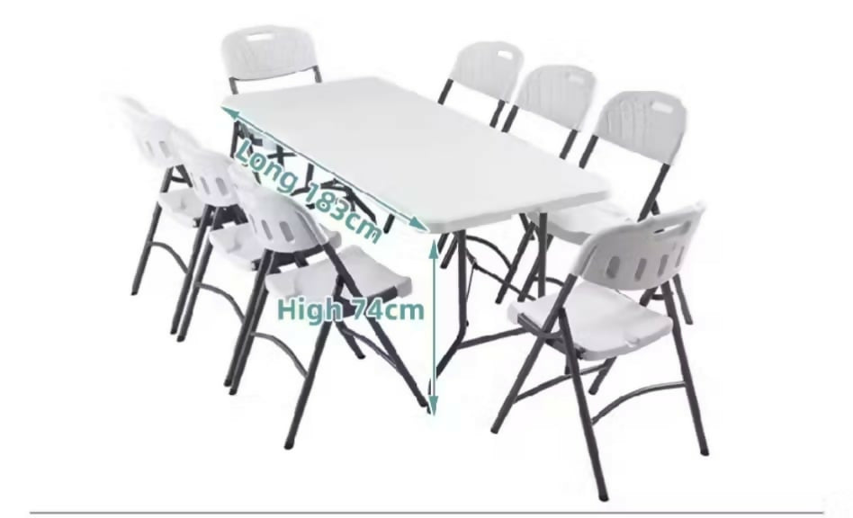 Folding table B1T1 Foldable Chair & Table Set