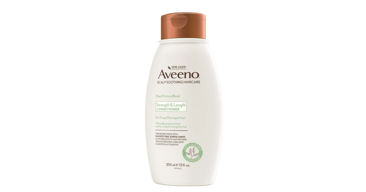 Aveeno Scalp Soothing Haircare  - Strength & Length Conditioner 354 ml 12fl oz