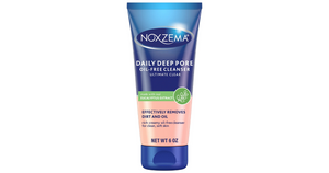 Noxzema Deep Pore Facial Cleanser Cream, Daily Face Cleansing for All Skin Types 6 oz
