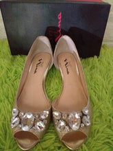 Load image into Gallery viewer, Touch of Nina GOLD shoes
