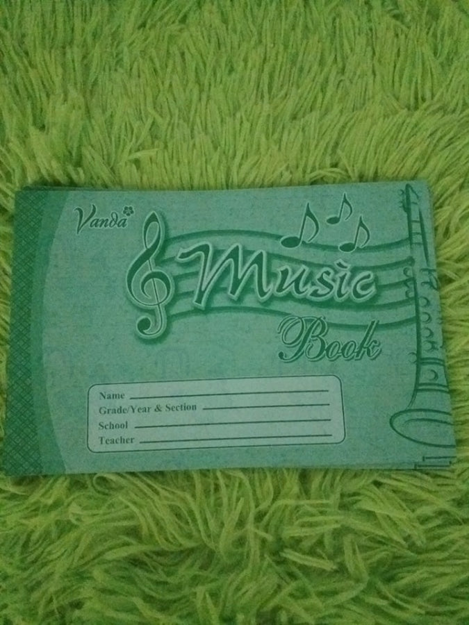 Music Writing Book