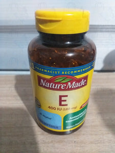 Nature Made 400 iu Vit. E 180mg(300ct) softgels