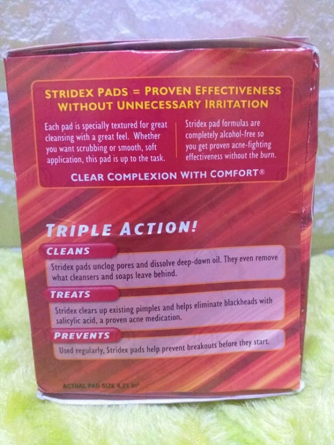 Stridex Acne Control, Maximum, Alcohol Free, 90 Soft Touch Pads