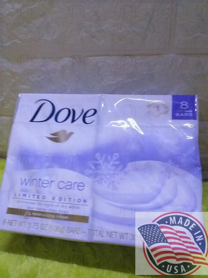 Dove Winter Care Limited Edition Moisturizing Soap 8 Bars 850g