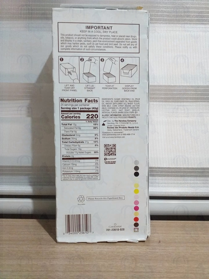 Kit-kat Crisp Wafers White Creme (1.02kg)