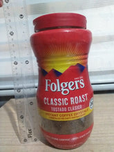 Load image into Gallery viewer, Folgers Classic roast instant coffee crystal make 240 cups(16 oz)453g
