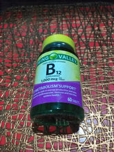 Load image into Gallery viewer, Spring Valley B12, 1000mcg 60 tablets
