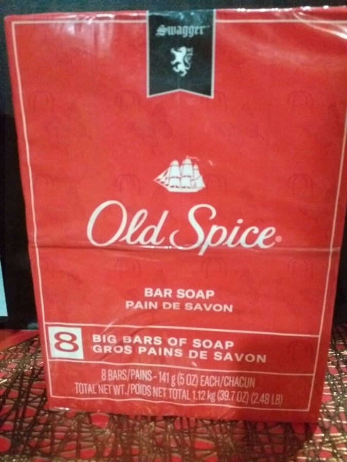 Old spice Swagger scent men's bar soap 8 bar soap(2.48lb)