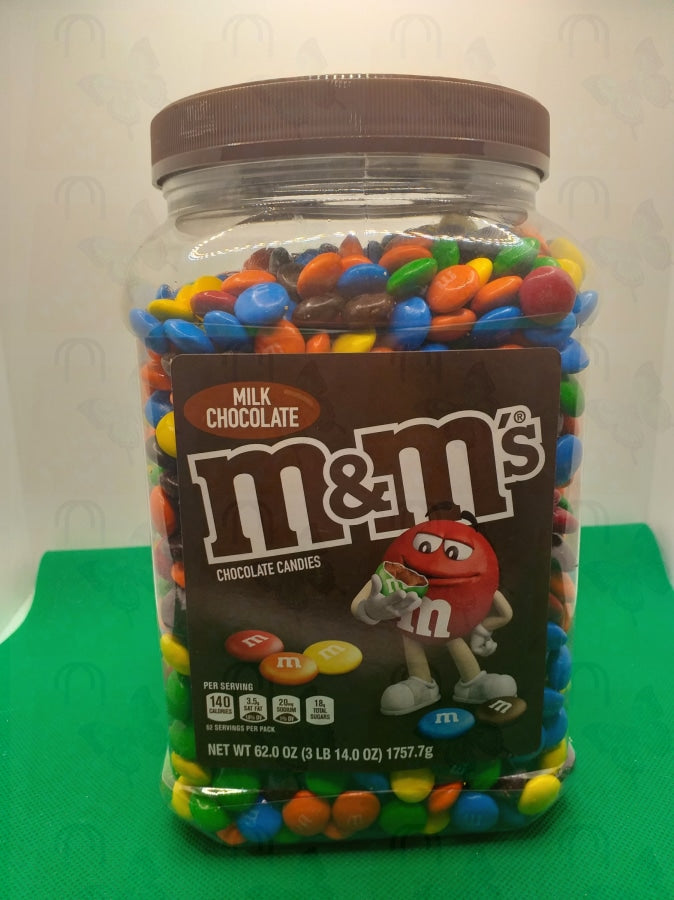 M&M's Milk Chocolate Candies Jar (62oz)