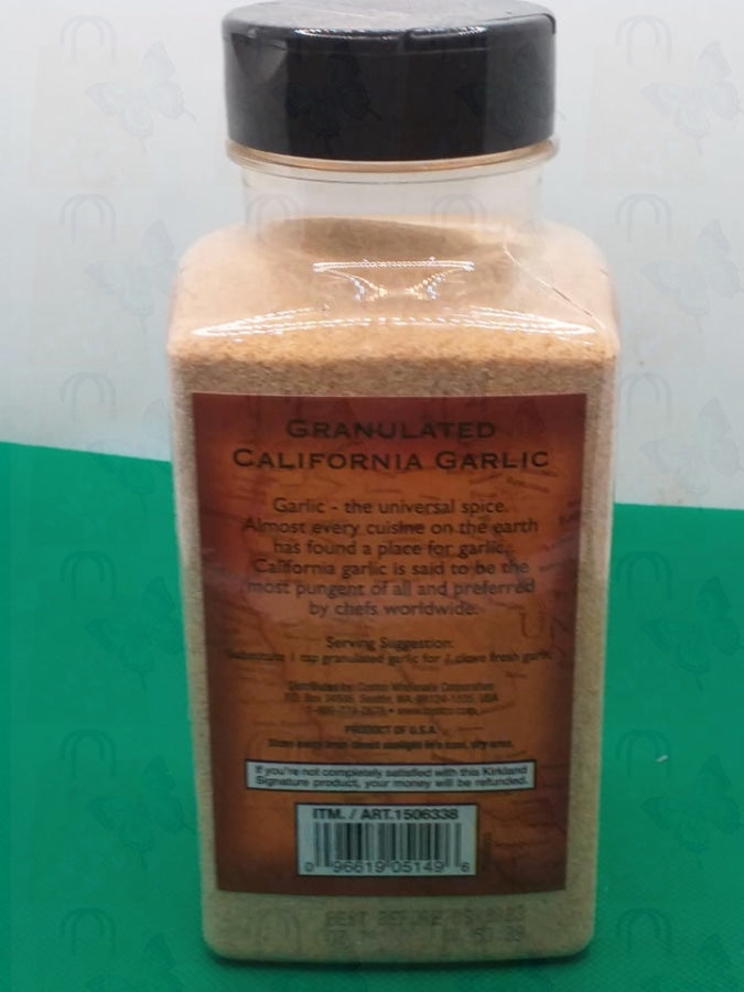 Kirkland Signature California Granulated Garlic, 18 Oz