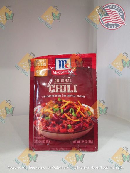 McCormick Original Chili Seasoning Mix, 1.25 oz(35g)