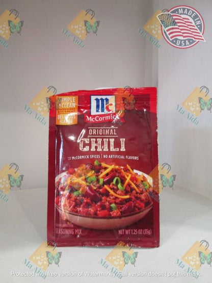McCormick Original Chili Seasoning Mix, 1.25 oz(35g)