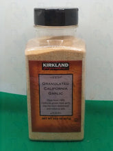 Load image into Gallery viewer, Kirkland Signature California granulated garlic, 18 oz(exp.03/23)
