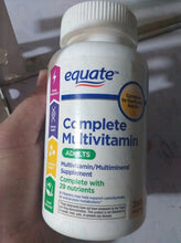 Load image into Gallery viewer, Equate Complete multivitamins/multimineral supplement  Adults 200 tablets
