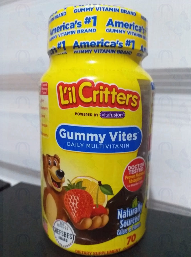 li'l critters multivitamins gummy vites 70 gummies