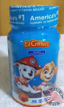 Load image into Gallery viewer, Li&#39;l Critters  Paw patrol Gummy Multivitamin America&#39;s #1 gummy vitamin 60 count
