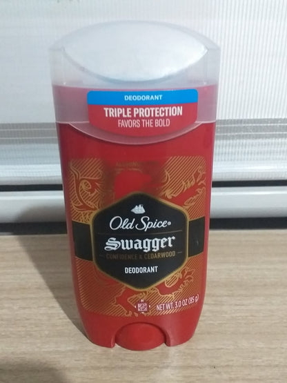 Old Spice Deodorant for Men, Swagger Confidence & Cedarwood Scent, 3oz (85g)