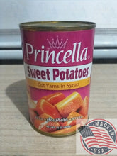 Load image into Gallery viewer, Princella Sweet Potatoes cut Yams in syrup all natural 15 oz(425g)

