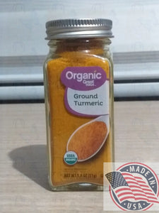 Great Value Organic Ground Turmeric powder 1.8 oz(51g)