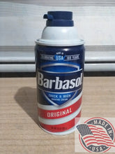 Load image into Gallery viewer, BARBASOL  original thick &amp; rich shaving cream (283g)
