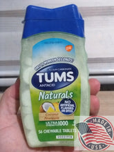 Load image into Gallery viewer, TUMS Naturals coconut pineapple ultra strength 1000 56 chewable tablets
