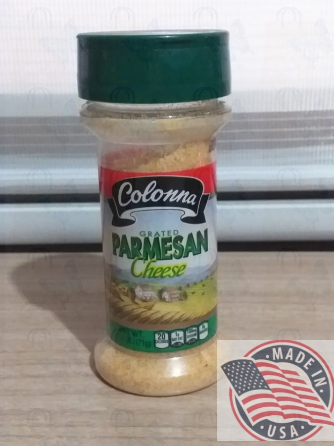 Colonna Grated Parmesan Cheese 2.5 oz/71g