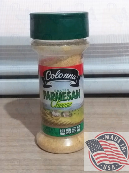 Colonna Grated Parmesan Cheese 2.5 oz/71g