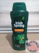 Load image into Gallery viewer, Irish Spring Original moisturising face+bodywash 18 oz(532ml)
