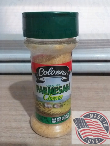Colonna Grated Parmesan Cheese 2.5 oz/71g
